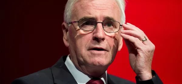 Shadow Chancellor John Mcdonnell Has Urged Students To Mobilise On Climate Change