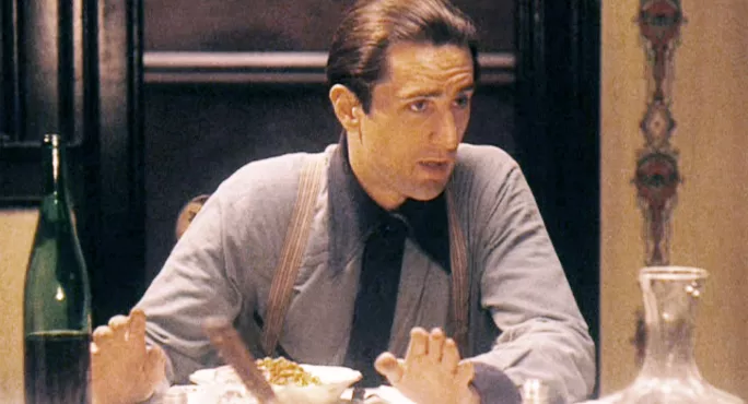 Still From The Film The Godfather