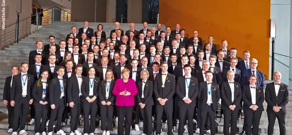 Angela Merkel Met With Worldskills Germany Competitors This Week - It Is A World Away From The Experience Of Team Uk, Says Julia Belgutay