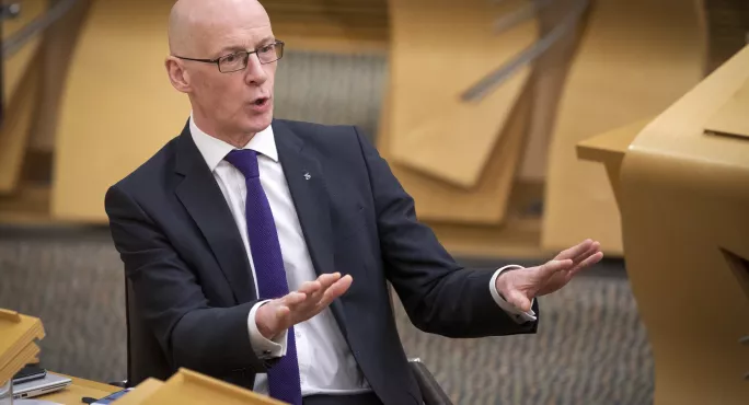 Scotland's Education Secretary, John Swinney, Has Survived A Second Vote Of No Confidence (copyright Holder: Pa Wire Copyright Notice: Pa Wire/pa Images Picture By: Jane Barlow)