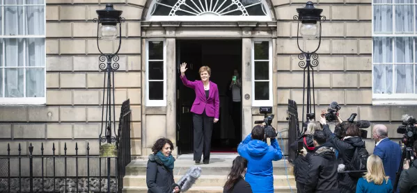 Watch: Sturgeon Insists Teachers' Judgement Is Key (copyright Holder: Pa Wire Copyright Notice: Pa Wire/pa Images Picture By: Jane Barlow)