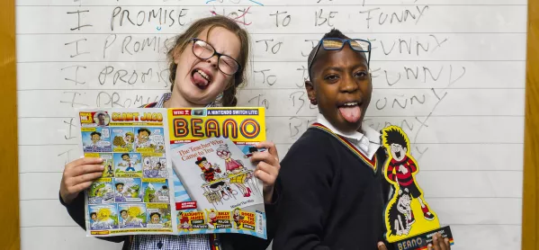 The Country's 'funniest Primary Schools' Have Been Revealed In A Beano School Jokes Competition (copyright Holder: Pa Wire Copyright Notice: Pa Wire/pa Images Usage Terms: Editorial Use Only Picture By: Euan Cherry)