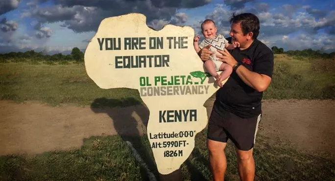 Baby Kenya Equator