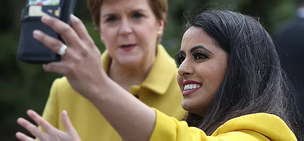 Modern Studies Teacher Anum Qaisar-javed, Pictured With Scottish First Minister Nicola Sturgeon, Has Been Elected As An Mp & Wants To Inspire Minority Groups