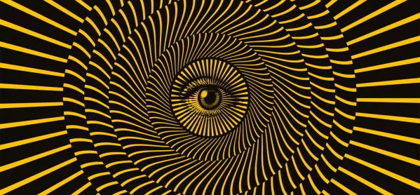 Magic Eye Puzzle With An Eye At The Centre – Unconscious Bias Teacher Instinct