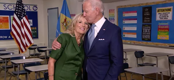 Jill Biden, The Us First Lady, Has Promised Teachers A 'seat At The Table' After Her Husband Joe Biden's Inauguration