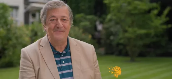 Global Teacher Prize: 'my Admiration For Teachers Will Never Die,' Says Stephen Fry