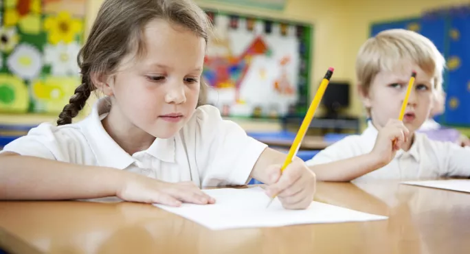 Primary Children, Working In A Classroom