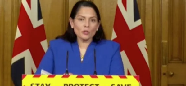 Coronavirus: Home Secretary Priti Patel Has Said That Teachers Are At 'occupational Risk' Of Coming Into Contact With Covid-19