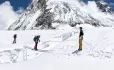 Walking on ladders across ice