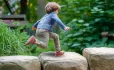 Child stepping stones