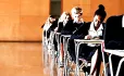 students sitting exams