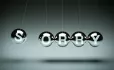Newton's cradle with sorry