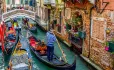 Gondolas in Venice