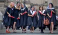 Graduates at university