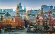 The Kremlin with Moscow in the background