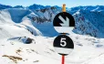 Black ski run