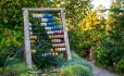 Large abacus in garden