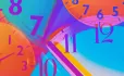 Abstract Clocks Collage